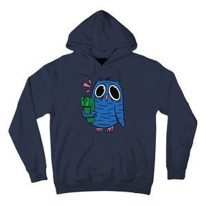 Crazy Owl Gun Tall Hoodie