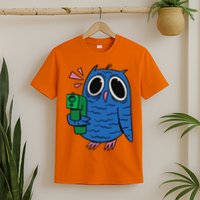 Crazy Owl Gun T-Shirt