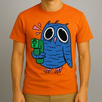 Crazy Owl Gun T-Shirt