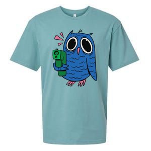 Crazy Owl Gun Sueded Cloud Jersey T-Shirt