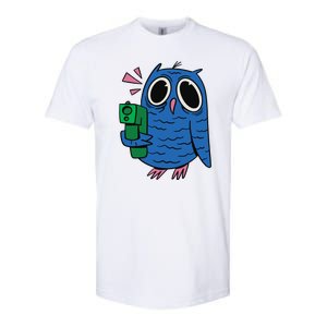 Crazy Owl Gun Softstyle CVC T-Shirt