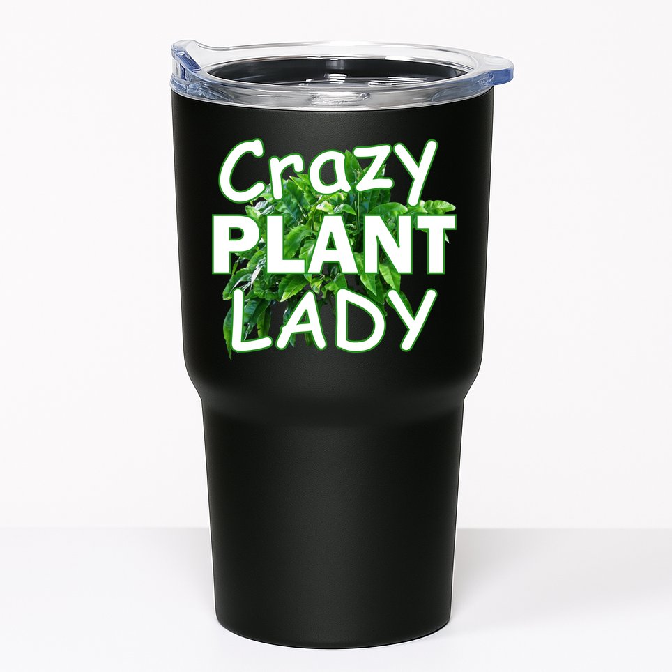 Crazy Plant Lady Tumbler