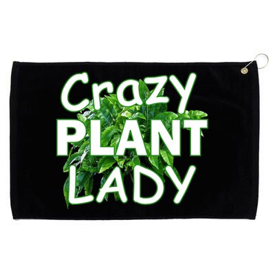 Crazy Plant Lady Grommeted Golf Towel