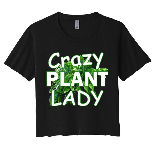 Crazy Plant Lady Crop Top