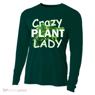 Crazy Plant Lady Cooling Performance Long Sleeve Crew