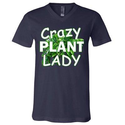 Crazy Plant Lady V-Neck T-Shirt