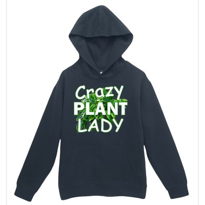 Crazy Plant Lady Urban Pullover Hoodie