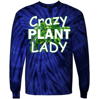 Crazy Plant Lady Tie-Dye Long Sleeve Shirt