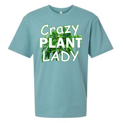 Crazy Plant Lady Sueded Cloud Jersey T-Shirt