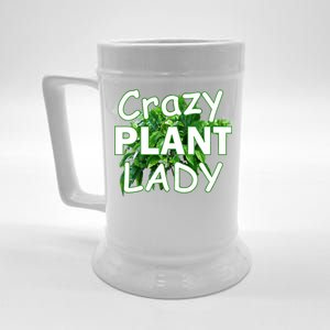 Crazy Plant Lady Beer Stein