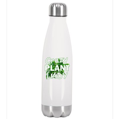 Crazy Plant Lady Stainless Steel Insulated Water Bottle