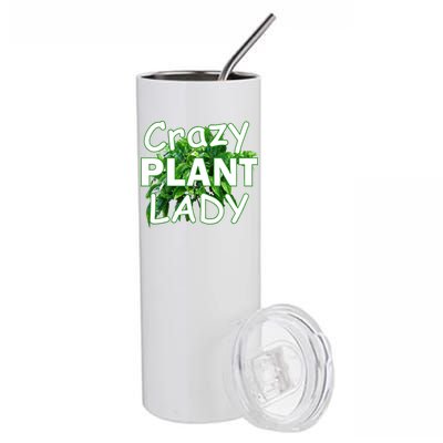 Crazy Plant Lady Stainless Steel Tumbler