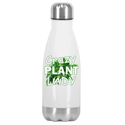 Crazy Plant Lady Stainless Steel Insulated Water Bottle