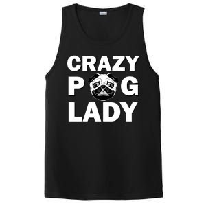 Crazy Pug Lady PosiCharge Competitor Tank