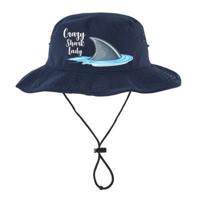 Crazy Shark Lady Legacy Cool Fit Booney Bucket Hat