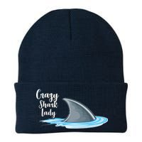 Crazy Shark Lady Knit Cap Winter Beanie