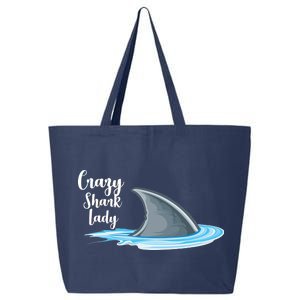 Crazy Shark Lady 25L Jumbo Tote