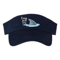 Crazy Shark Lady Valucap Bio-Washed Visor