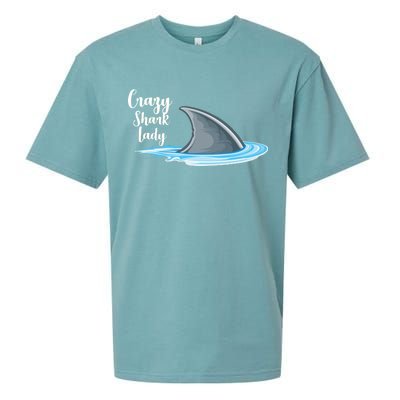 Crazy Shark Lady Sueded Cloud Jersey T-Shirt