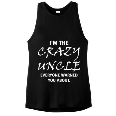 Crazy Uncle - Handle With Care Funny Ladies PosiCharge Tri-Blend Wicking Tank