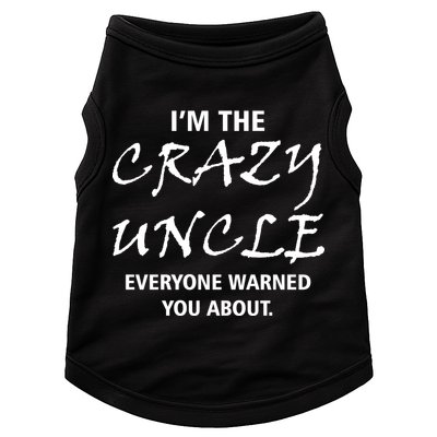 Crazy Uncle - Handle With Care Funny Doggie Tank