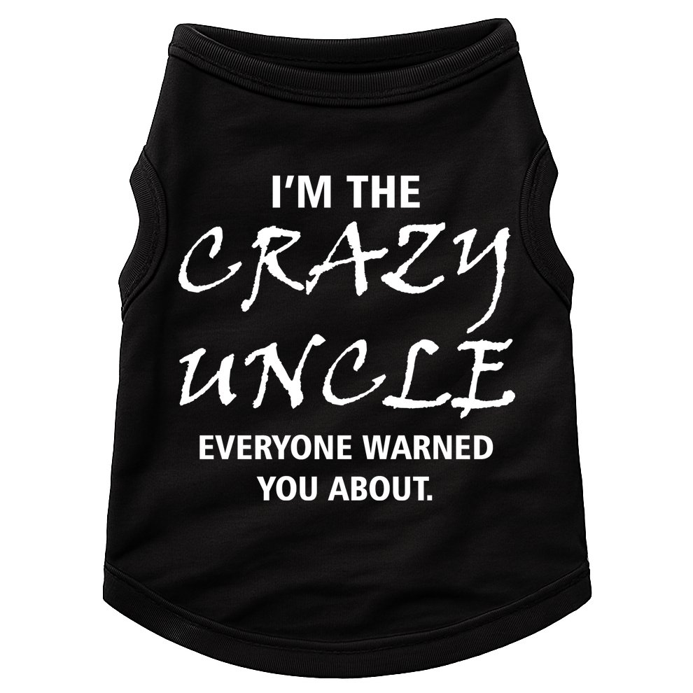 Crazy Uncle - Handle With Care Funny Doggie Tank