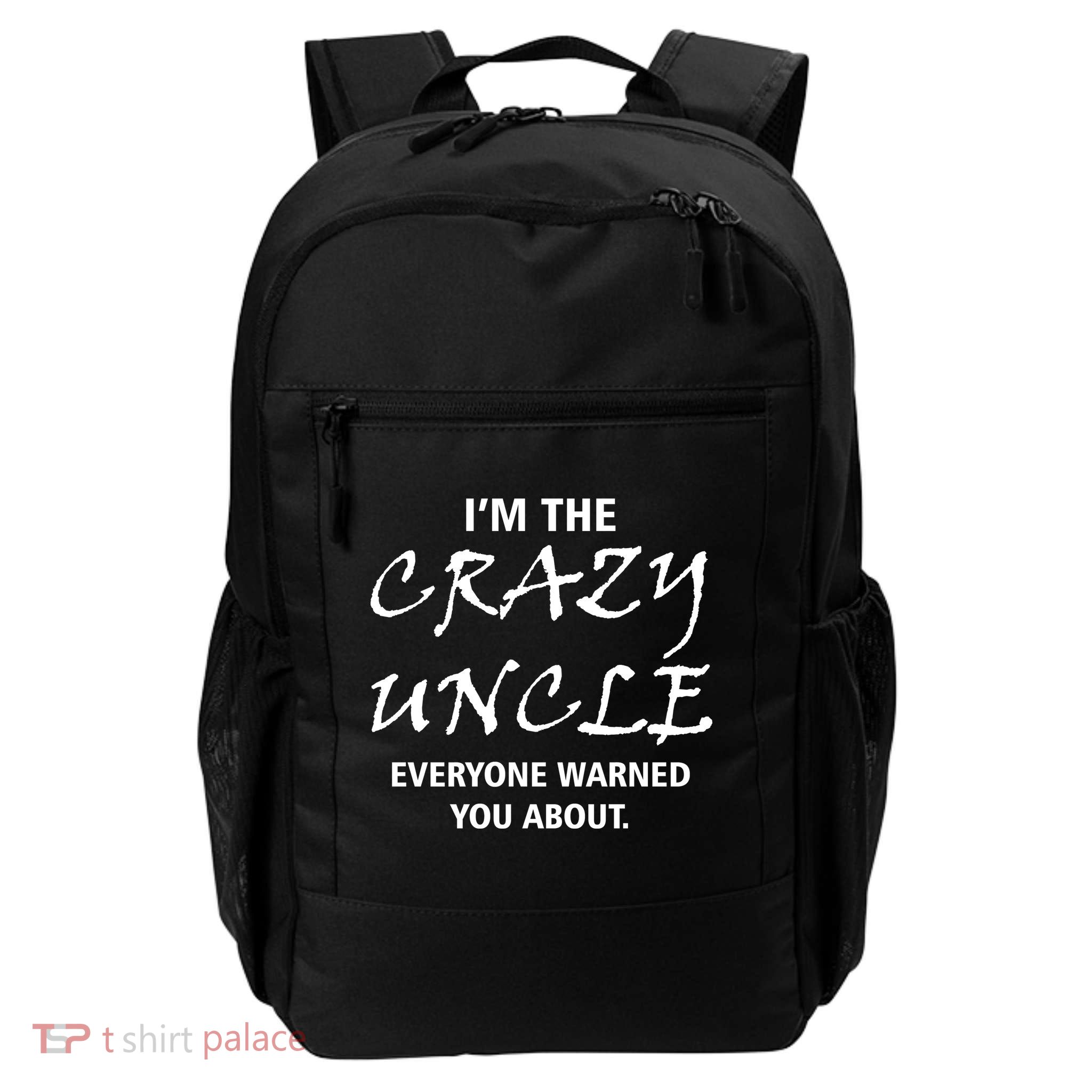 Crazy Uncle - Handle With Care Funny Daily Commute Backpack