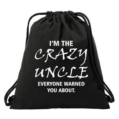 Crazy Uncle - Handle With Care Funny Drawstring Bag