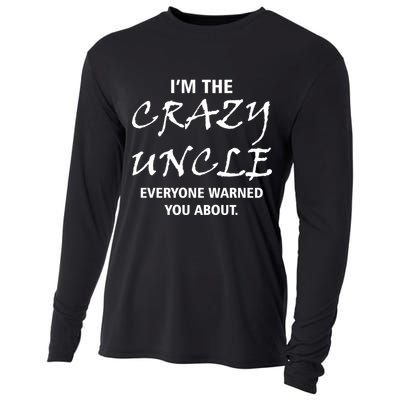 Crazy Uncle - Handle With Care Funny Cooling Performance Long Sleeve Crew