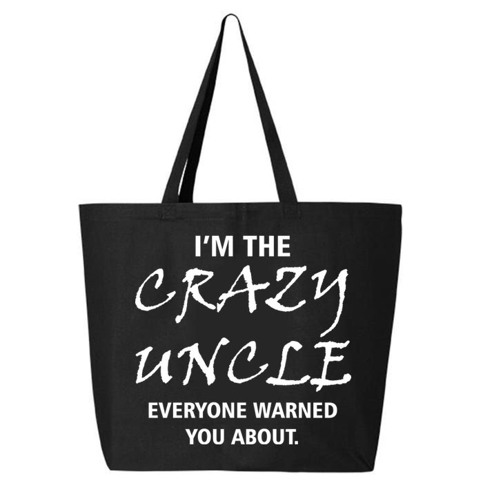 Crazy Uncle - Handle With Care Funny 25L Jumbo Tote