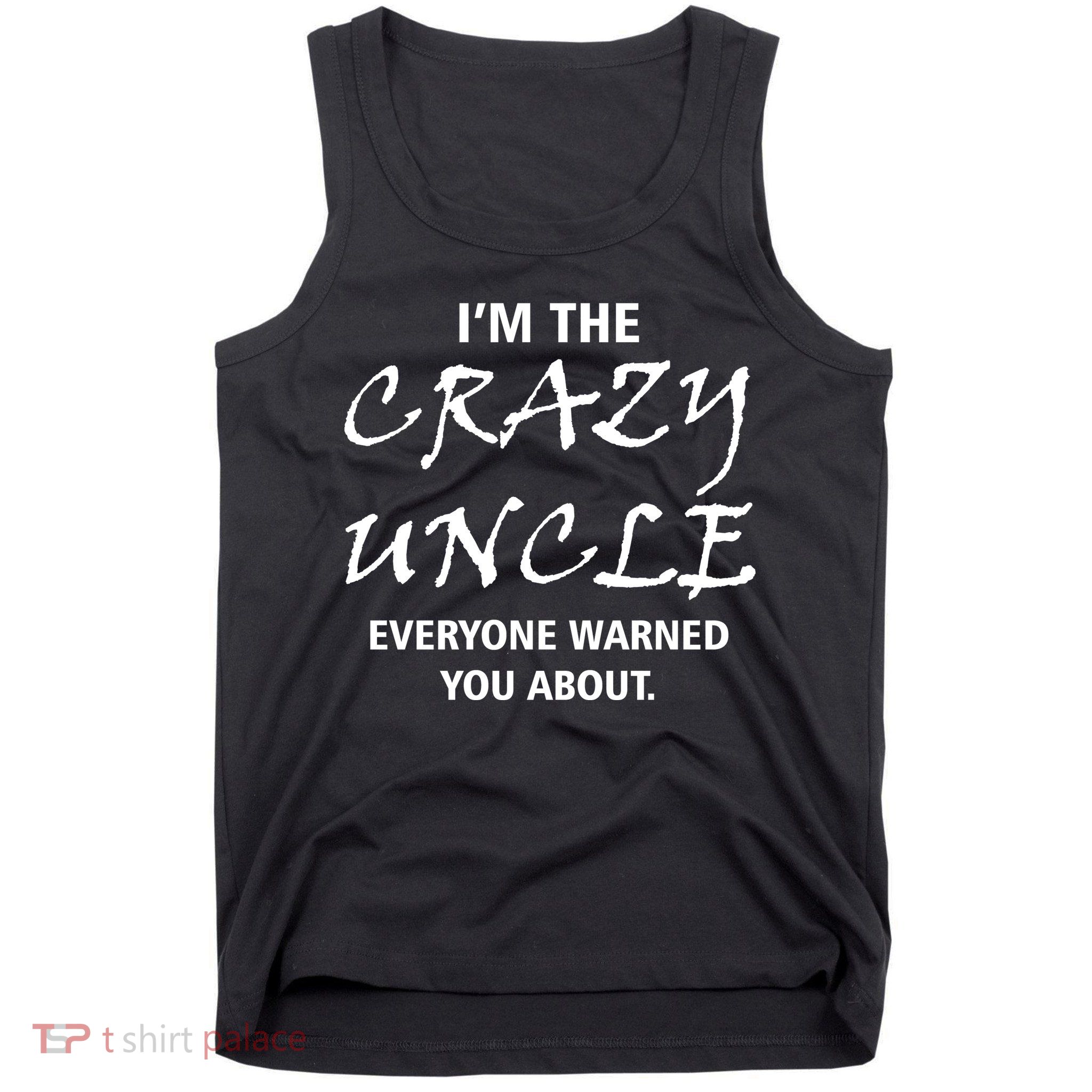 Crazy Uncle - Handle With Care Funny Tank Top