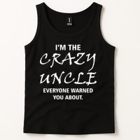 Crazy Uncle - Handle With Care Funny Tank Top