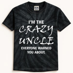 Crazy Uncle - Handle With Care Funny Kids Tie-Dye T-Shirt