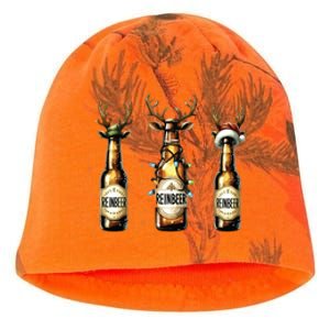 Christmas Reinbeer Beer Lover Kati - Camo Knit Beanie