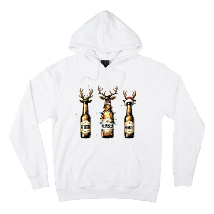 Christmas Reinbeer Beer Lover Hoodie