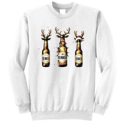 Christmas Reinbeer Beer Lover Sweatshirt