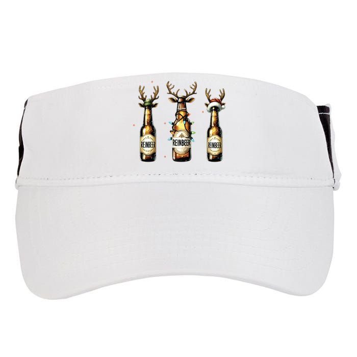 Christmas Reinbeer Beer Lover Adult Drive Performance Visor