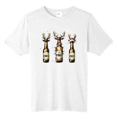 Christmas Reinbeer Beer Lover Tall Fusion ChromaSoft Performance T-Shirt