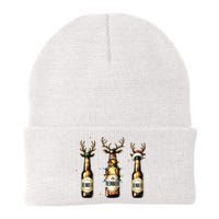 Christmas Reinbeer Beer Lover Knit Cap Winter Beanie