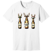 Christmas Reinbeer Beer Lover Premium T-Shirt