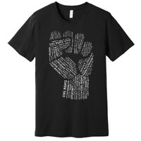 Civil Rights Black Power Fist March For Justice Premium T-Shirt