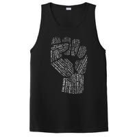 Civil Rights Black Power Fist March For Justice PosiCharge Competitor Tank