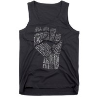 Civil Rights Black Power Fist March For Justice Tank Top