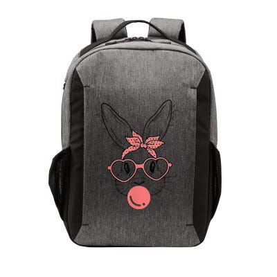 Cute Rabbit Bunny Blowing Bubble Gum Easter Day Vector Backpack