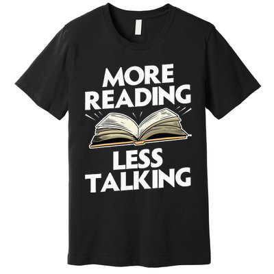 Cool Reading Books For Wo Book Lover Bookworm Library Premium T-Shirt