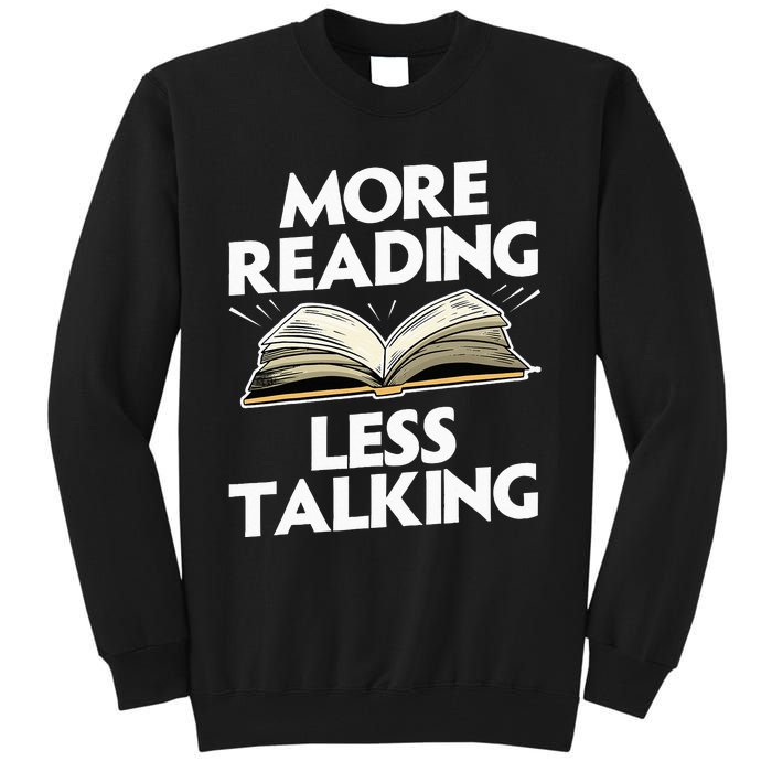 Cool Reading Books For Wo Book Lover Bookworm Library Tall Sweatshirt