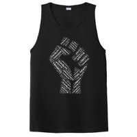 Civil Rights Black Power Fist March For Justice PosiCharge Competitor Tank