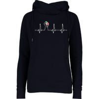 Civil Rights Black Power Fist Heartbeat Hoodie Customize Now Womens Funnel Neck Pullover Hood