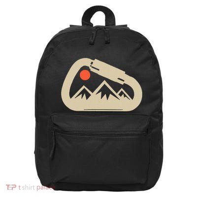 Climbing Rock Bouldering Climb Carabiner Climbers Gifts 16 in Basic Backpack