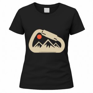 Climbing Rock Bouldering Climb Carabiner Climbers Gifts Women's T-Shirt